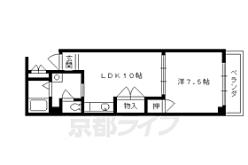 京都府京都市下京区金換町（賃貸マンション1LDK・2階・41.04㎡） その2