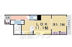 京都府京都市下京区西側町（賃貸マンション1LDK・3階・42.67㎡） その2