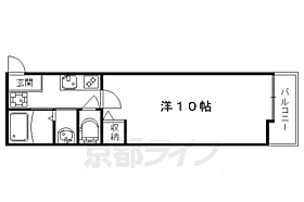 京都府京都市下京区花畑町（賃貸マンション1K・1階・25.60㎡） その2