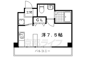 ＴＡＮＡＫＡ　ビル 502 ｜ 京都府京都市右京区常盤窪町（賃貸マンション1R・6階・22.10㎡） その2