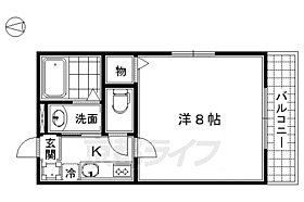 京都府京都市下京区南夷町（賃貸マンション1K・1階・23.18㎡） その2