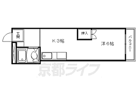 第2パールハイツ上杉 502 ｜ 京都府京都市中京区大阪材木町（賃貸マンション1DK・5階・26.00㎡） その2