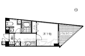 京都府京都市南区東九条河辺町（賃貸マンション1K・5階・28.72㎡） その2