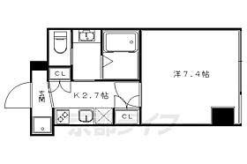 Ｍ＆Ｍ’Ｓ　ａｐａｒｔｍｅｎｔ 403 ｜ 京都府京都市左京区岡崎西天王町（賃貸マンション1K・4階・25.32㎡） その2