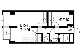 烏丸アネックス 808 ｜ 京都府京都市中京区梅忠町（賃貸マンション1LDK・8階・57.90㎡） その2