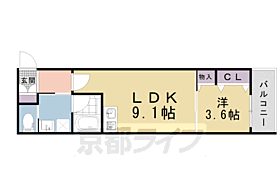 ウェルスクエア京都智恵光院 302 ｜ 京都府京都市上京区菱屋町（賃貸マンション1LDK・3階・32.29㎡） その2