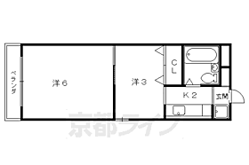 メゾンドプレジール 202 ｜ 京都府京都市上京区西北小路町（賃貸マンション2K・2階・24.00㎡） その2