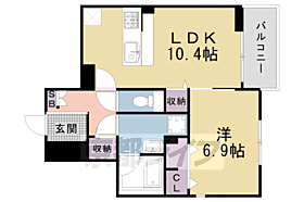 仮称）山ノ内宮前町ＰＪ 102 ｜ 京都府京都市右京区山ノ内宮前町（賃貸アパート1LDK・1階・45.46㎡） その2