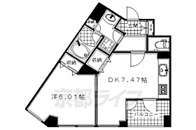 エクセルコート京都五条坂 504 ｜ 京都府京都市東山区梅林町（賃貸マンション1DK・5階・34.87㎡） その2