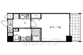 京都府京都市南区東九条上御霊町（賃貸マンション1K・10階・25.84㎡） その2