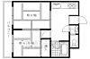 中川マンション4階6.0万円