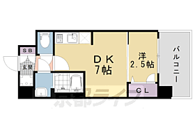 京都府京都市南区上鳥羽勧進橋町（賃貸マンション1DK・2階・25.55㎡） その2