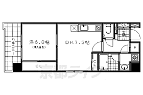 サルタル大和大路 205 ｜ 京都府京都市東山区山崎町（賃貸マンション1DK・2階・33.29㎡） その2