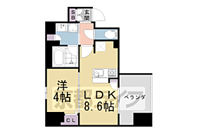 京都府京都市下京区上柳町（賃貸マンション1LDK・3階・34.32㎡） その2