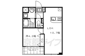 京都府京都市中京区壬生相合町（賃貸マンション1LDK・7階・34.51㎡） その2