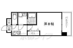 京都府京都市南区吉祥院西浦町（賃貸マンション1K・6階・26.79㎡） その2