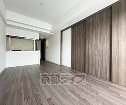 京都市営烏丸線 十条駅 徒歩4分の賃貸マンション 7階1LDKのリビング/ダイニング