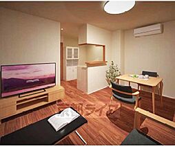 ユアメゾン御前 1階1LDKのリビング/ダイニング