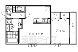ピエトラ・セレーナ 3階1LDKの間取り