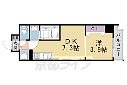 間取図画像 1DK