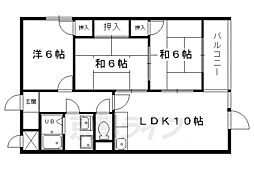 エスパシオ石田 3LDKの間取図画像