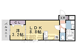 🉐敷金礼金0円！🉐京都地下鉄東西線 東野駅 徒歩13分