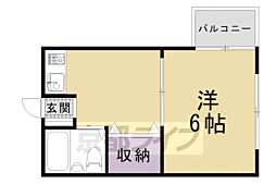 ボックスハウス 1Kの間取図画像
