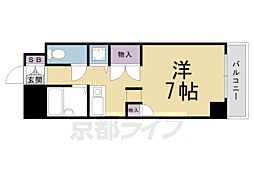 グレースソフィア 1Kの間取図画像