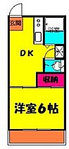 エステートパイン 106号室 ｜ 埼玉県熊谷市曙町４丁目12（賃貸アパート1K・2階・25.00㎡） その2