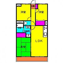 パークサイドマンション 302号室 ｜ 埼玉県鴻巣市新宿１丁目75（賃貸マンション3LDK・3階・60.75㎡） その2