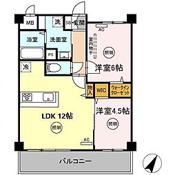 CasaFelice 2LDKの間取図画像