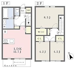 シャルマンHIRO 3LDKの間取図画像
