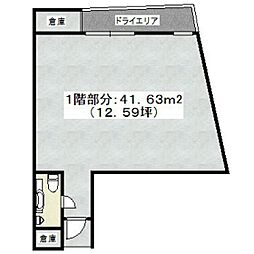 京王線 下高井戸駅 徒歩1分 1階/-