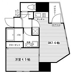 ARTIS仙台花京院 3階1DKの間取り