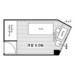 間取図画像 ワンルーム