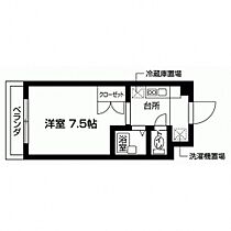 アトムス  ｜ 東京都清瀬市上清戸１丁目11-19（賃貸マンション1K・3階・21.56㎡） その2