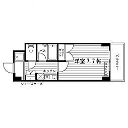 ダイヤハイツ大塚 1Kの間取図画像