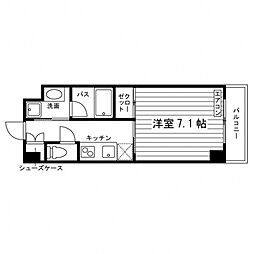 フィールドヴィレッジ 1Kの間取図画像