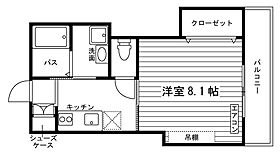 プランドール 202 ｜ 大分県大分市大字鴛野花道1641-3（賃貸アパート1K・2階・28.90㎡） その2