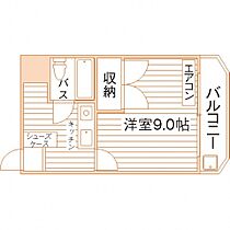 ビューパレスshin  ｜ 沖縄県宜野湾市宜野湾２丁目10-3（賃貸マンション1K・4階・22.00㎡） その2