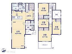 流山市松ケ丘4丁目　9期　新築一戸建て　全2棟