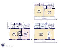 春日部市増富　新築一戸建て　全1棟