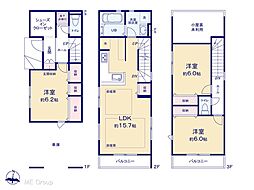 葛飾区西亀有3丁目　12期　新築一戸建て 全1棟