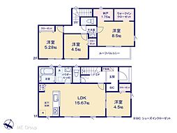 松戸市上本郷4丁目 24−2期 新築一戸建て 全4棟