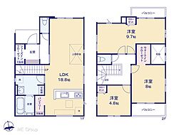 我孫子市若松　4期　新築一戸建て　全2棟