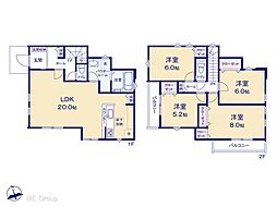 松戸市千駄堀 1期 新築一戸建て 全2棟