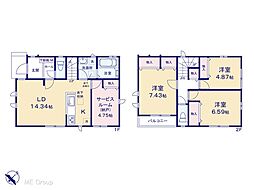 市川市新浜1丁目 新築一戸建て 全2棟