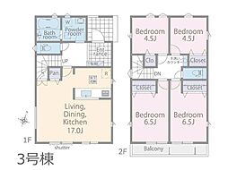 柏市酒井根5丁目 24ー1期 新築一戸建て 全4棟