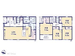 草加市新里町 新築一戸建て 全1棟
