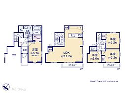 葛飾区東金町7丁目 11期 新築一戸建て 全1棟